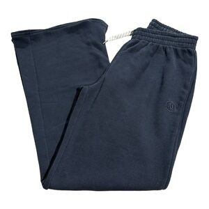 Vuori Sedona Wide Leg Pants Women’s XS Black Slit Hem Sweatpants